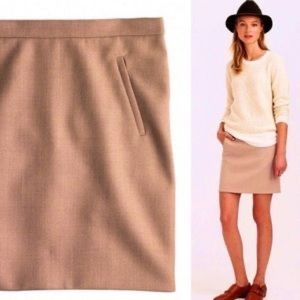 Wool skirt